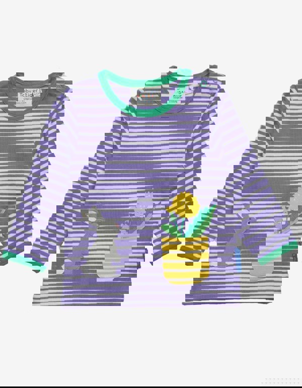 Organic Spring Applique T-Shirt - Toby Tiger UK Retail