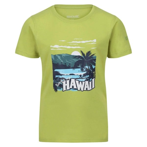 Regatta Kids Bosley VI Hawaii T-Shirt - Green