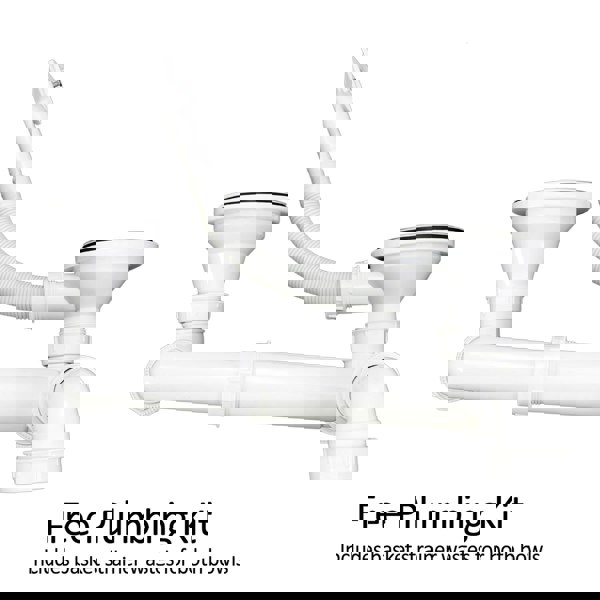 Kukoo Premium Stainless Steel Kitchen Sink & Confetti Tap