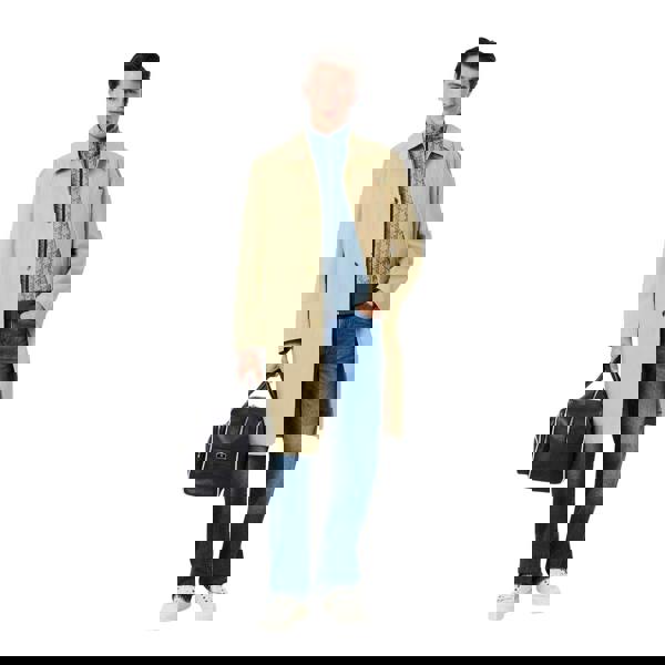 Lacoste Mens Paris Jacquard Zipped Track Jacket - Blue - 