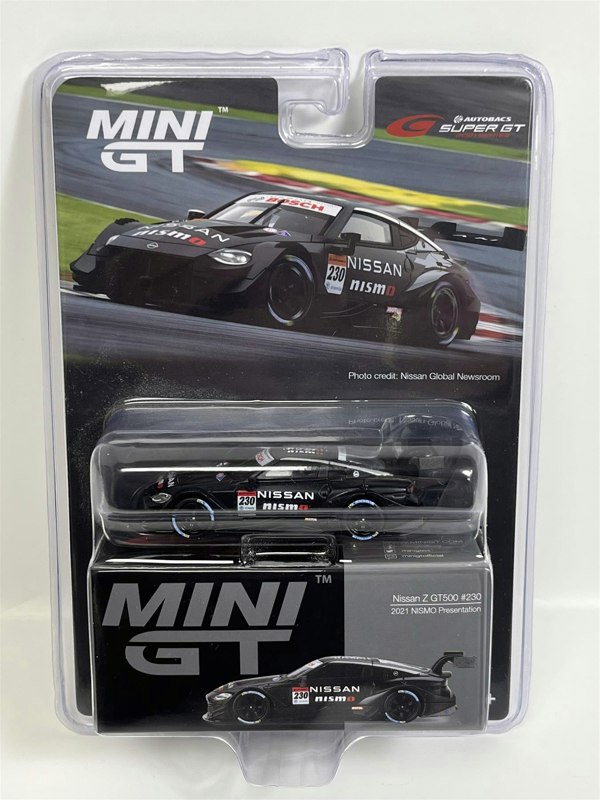 Mini GT Nissan Z GT500 #230 2021 Nismo Presentation 1:64 Mini GT MGT00755L