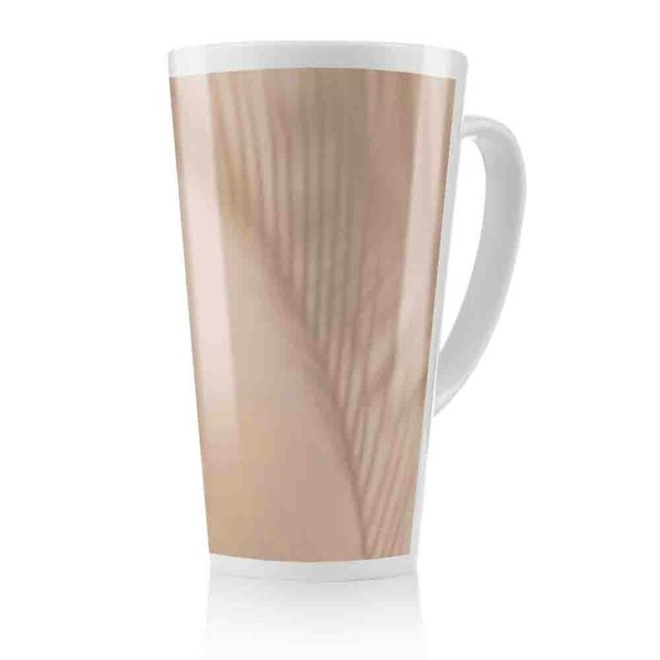 Benjamin Tate Design Leaf Shadow Latte Mug