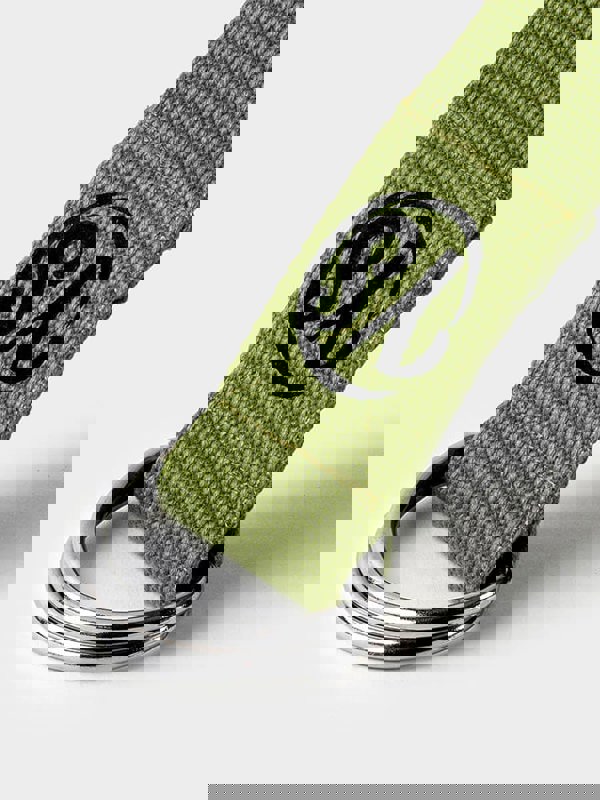 Yoga Studio GOTS Organic Cotton D-Ring 2.5m Yoga Belt Strap