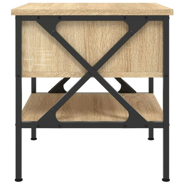 Berkfield Bedside Table Sonoma Oak 40x42x45 cm Engineered Wood