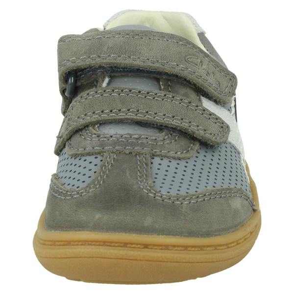 Clarks Boys Clarks Hook & Loop Casual Shoe Flash Metra