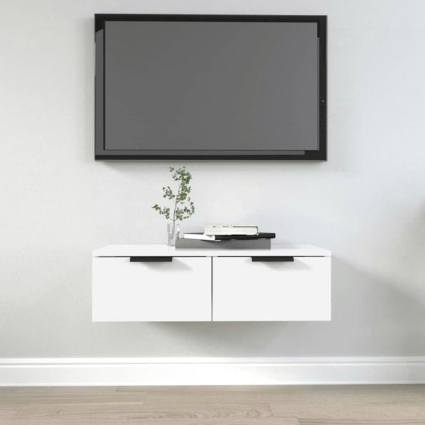 Berkfield Wall Cabinet White 68x30x20 cm Engineered Wood