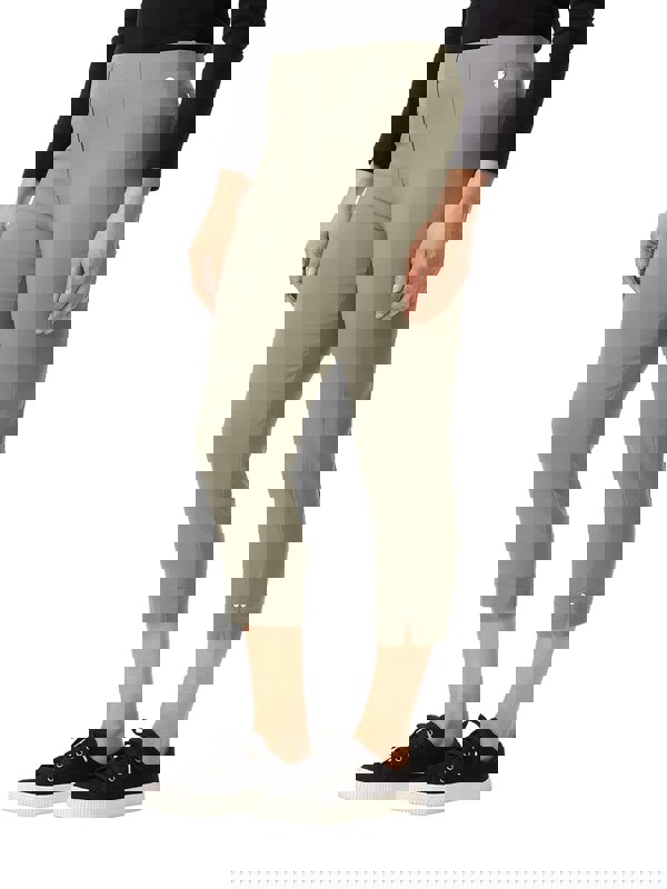 PennyPlain Capri Bengaline Trousers - Sage