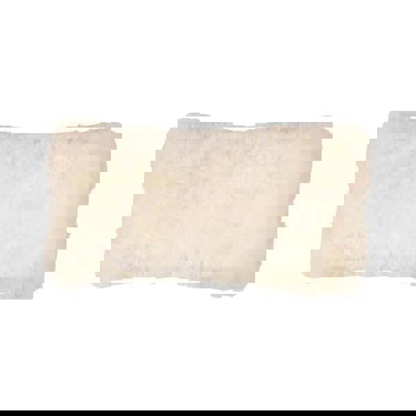  Alpaca Fur Cushion | Double sided | Short Wool White