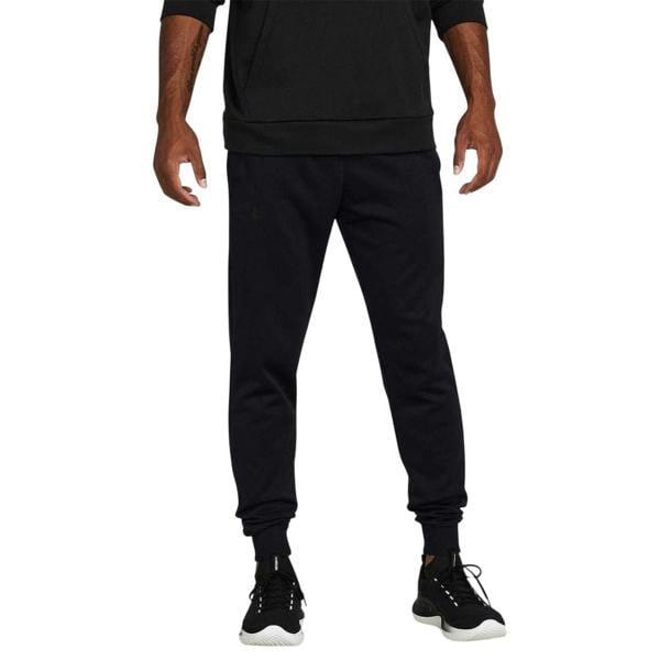 Under Armour Mens Fleece Joggers - Black - 
