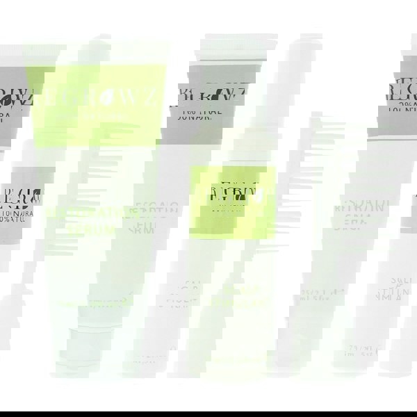 Regrowz Hair Growth & Thickening Treatment Three Month Program For Women - Scalp Stimulant 75ml - Restoration Serum 75ml - Comb (Copy)