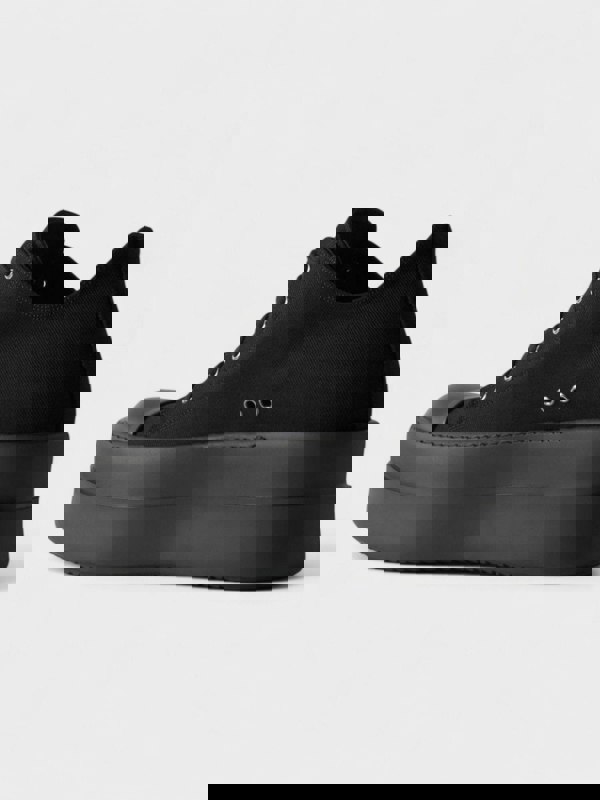 Rick Owens Double Bumper Low Sneakers Black - Supplied FashionRick Owens