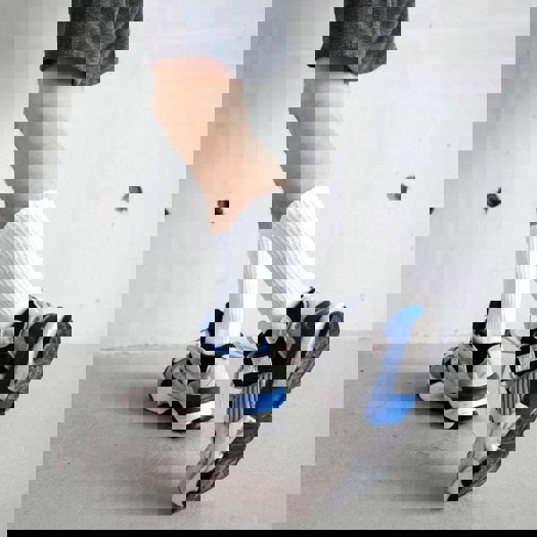 Anysox 5 Pairs Size 10-14 Fashion Socks High Quality Office Sports Business Long Socks Cotton Solid Colors Skateboard Knitted Casual Dark Grey