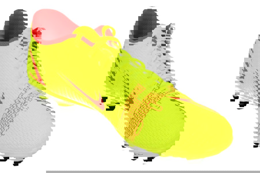 Nike Vapor 14 Club Fg/Mg Mens Football Boots Cu5692  760 - Volt Bright Crimson 760 - Photo 3