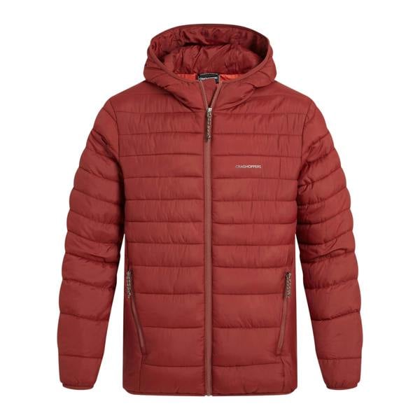 Craghoppers Mens Compresslite IX Hooded Padded Jacket - Red Jasper - 