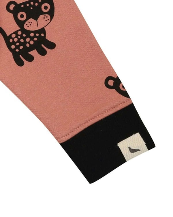 organic cotton Orange Cub Print Sweatshirt - image 5