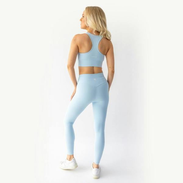 Kecks Powder Blue Active Leggings