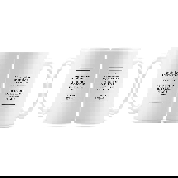 Personalised Memento Company Personalised Ladyship and Lordship Mug Set