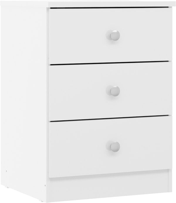 Seconique Denver 3 Door Triple Wardrobe 4 Piece Bedroom Set
