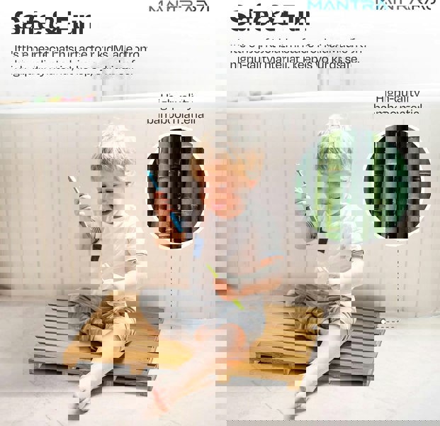 MANTRARAJ Bamboo Bathroom Duckboard Board Bath Shower For Bathroom Showers Bathtubs Floors Anti Slip Bath Mat