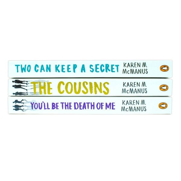 Karen McManus 3 Books Set (The Cousins, Two Can Keep a Secret, You will be the Death of Me)