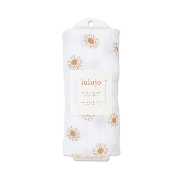 Lulujo - Muslin Swaddle - Suns