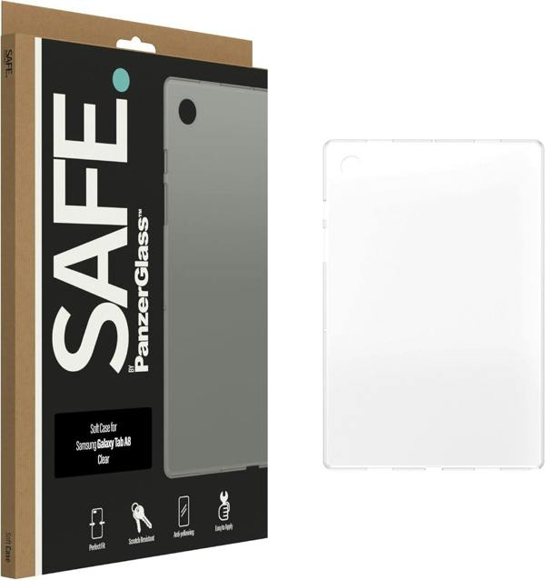 PanzerGlass Panzer Glass Safe Soft Case for Samsung Galaxy Tab A8 10.5" Clear - SAFE95326