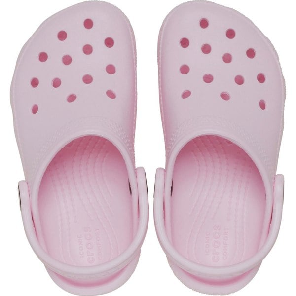 Crocs Kids' Classic Clog Thermoplastic Pink Milk Loafers