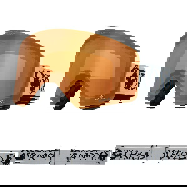 Dragon R1 OTG - Classic Grey with Lumalens Gold Ionized & Lumalens Amber Lens