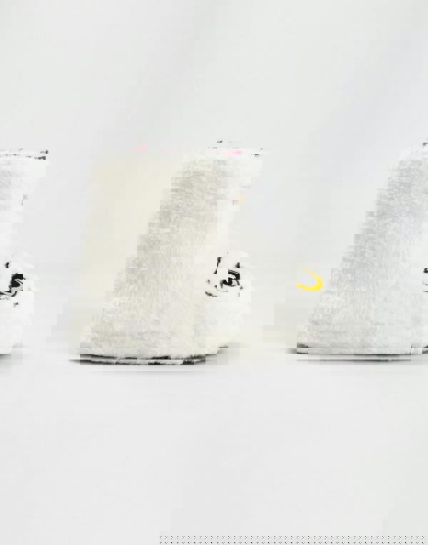 Harry Potter Girls White Hedwig Slipper Boots