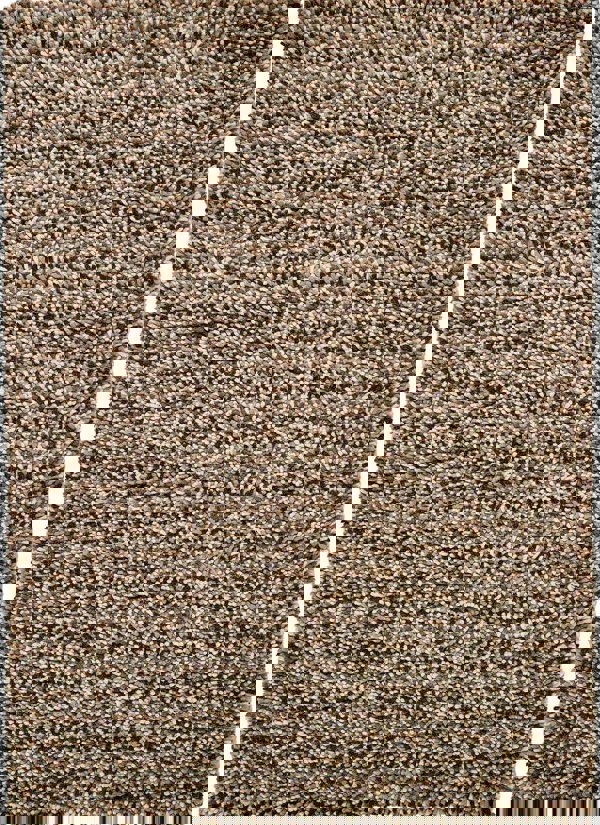 The Rugs Rocks Shaggy Wool Rug – Thick Tubular Pile