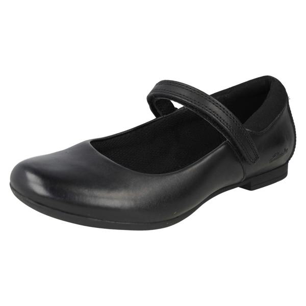Clarks Girls Clarks Formal School Shoes Scala Dawn