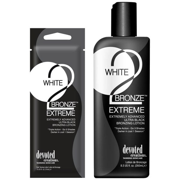 Devoted Creations White 2 Bronze Extreme Bronzer