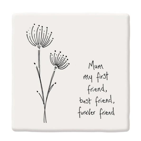 Porcelain Coaster – “I Wish I’d Found You Sooner” Valentine's Day Coaster