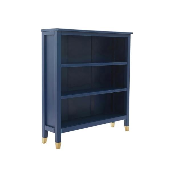 Palazzi  Low Bookcase Blue H97 W89 D25cm