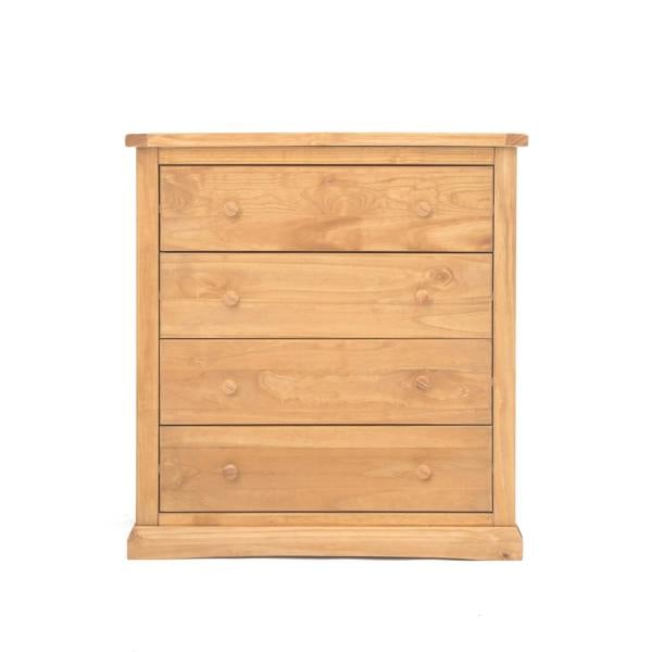 Lucca 4 Drawer Chest of Drawers Wood Knob