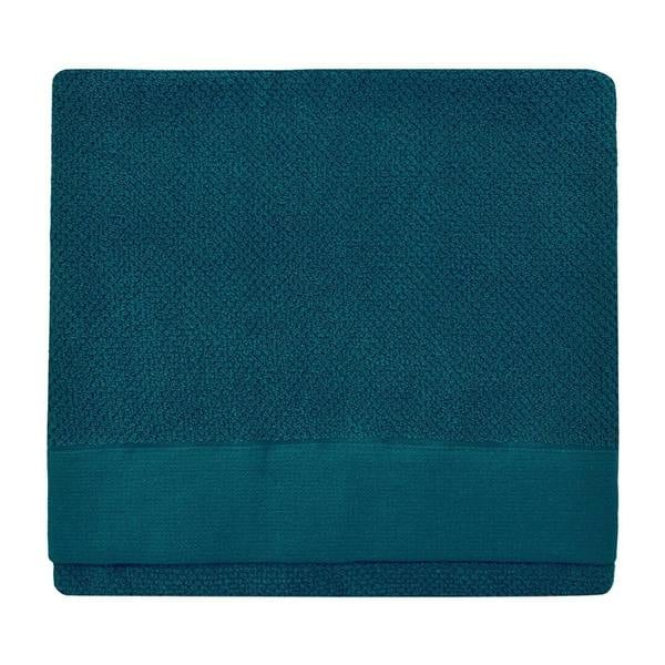 Furn Textured Weave Bath Towel - Blue