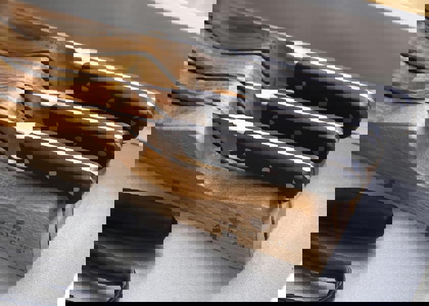 MasterClass Wooden Knife Holder for Drawer