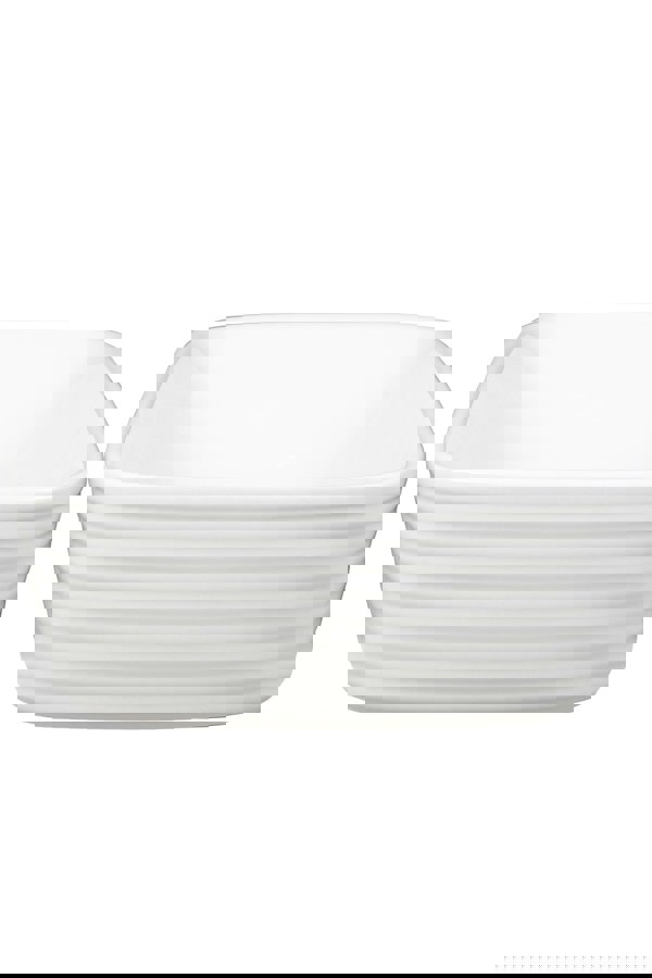 Living and Home Square Countertop Bathroom Vessel Sink Bowl