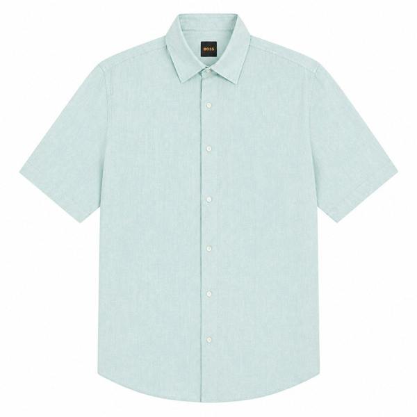 Boss Rash 2 Linen Short Sleeve Shirt