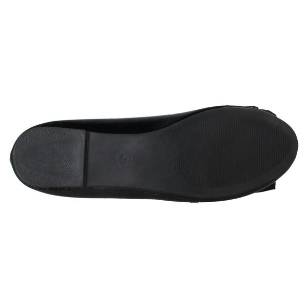 Spot On Ladies Spot On Flat Bow Detailed Ballerina Casual Shoes F80512