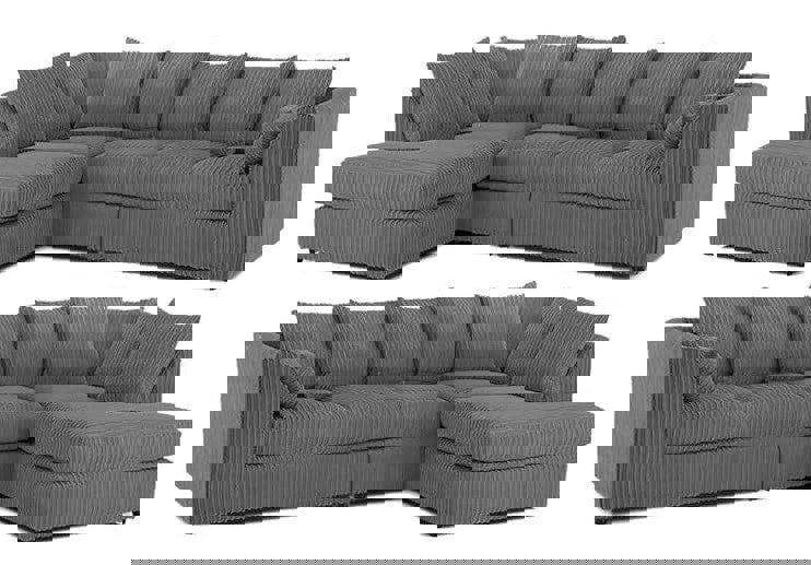 Chicago 5 Seater Corner Scatter Back Sofa Scene