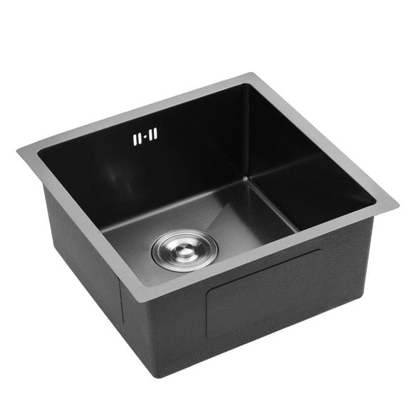 Drop-in Kitchen Sink, Single Bowl Stainless Steel Sink Living and Home