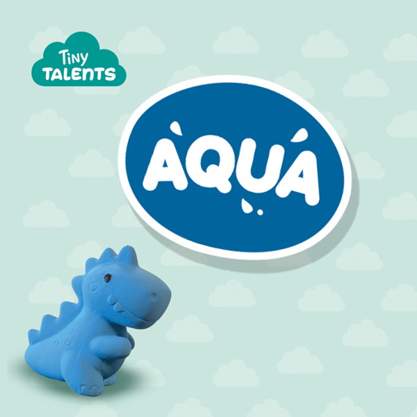 SES Creative Bath T-rex - 100% natural rubber