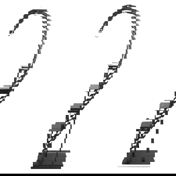 Creative Curved 4 Tier Plant Stand Bonsai Display Shelf Shelves & Racks Living and Home