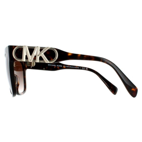 Michael Kors Sunglasses MK2182U Empire Square 300613 Dark Tortoise Brown Gradient
