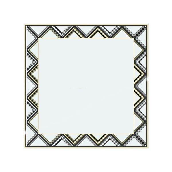 Benjamin Tate Design Art Deco Patterned Border Splash Back