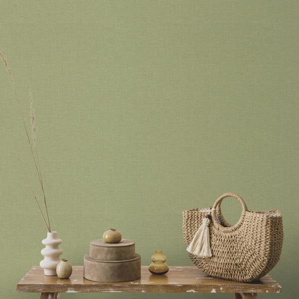 Erismann Linen Serenity Textile Style Wallpaper