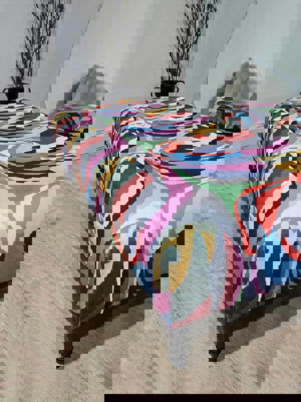 ISTOOLS Footstool Floral vue bench coffee table