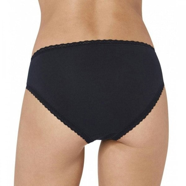 Sloggi 24/7 3-Pack Cotton Lace Tai Brief, Black