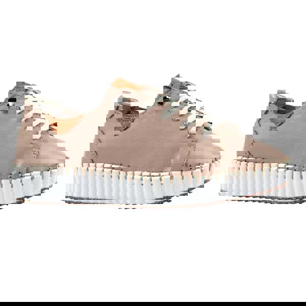 Lunar Womens Faith Leather Shoes - Stone